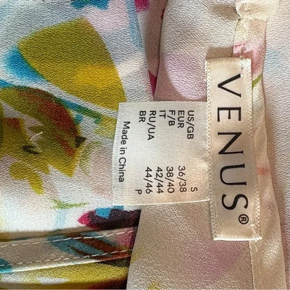 Venus Floral Halter Swim Cover-Up Lightweight Beach - Picture 6 of 6